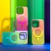 Чохол накладка WAVE Matte Gradient MagSafe iPhone 15 Pro Max Світло-фіолетова/Блакитна