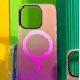 Чехол накладка WAVE Matte Gradient MagSafe iPhone 15 Pro Max Розовая/Фиолетовая