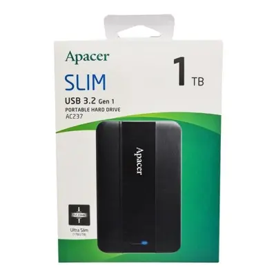USB Apacer 3.2 Gen 1 AC237 2T Чорний