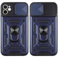Чохол накладка Serge Ring Camshield IPhone 11 Синя
