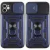 Чохол накладка Serge Ring Camshield IPhone 11 Синя
