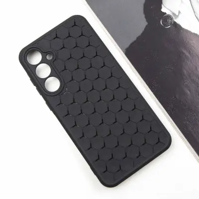 Чехол Накладка Honeycomb Samsung A155 (A15) Черная Чехол Накладка Honeycomb Samsung A155 (A15) Черная