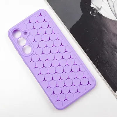 Чохол Накладка Honeycomb Samsung A155 (A15) Бузкова