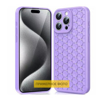 Чехол Накладка Honeycomb Xiaomi Redmi A3 Сиреневая