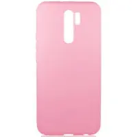Чехол накладка Xiaomi Redmi 9 Розовая
