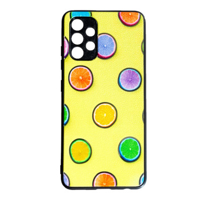 Чехол накладка Summer Hits Samsung A325 (A32) Лимон