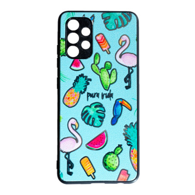 Чехол накладка Summer Hits Samsung A325 (A32) Тропик