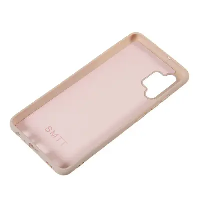 Чехол накладка SMTT Samsung A325 (A32) Розовый Песок