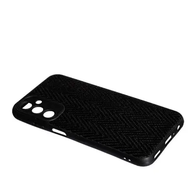 Чехол накладка Leather Samsung A245 (A24) Волна