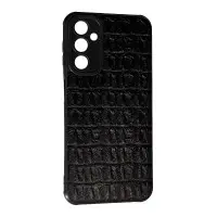 Чехол накладка Leather Samsung A245 (A24) Кроко