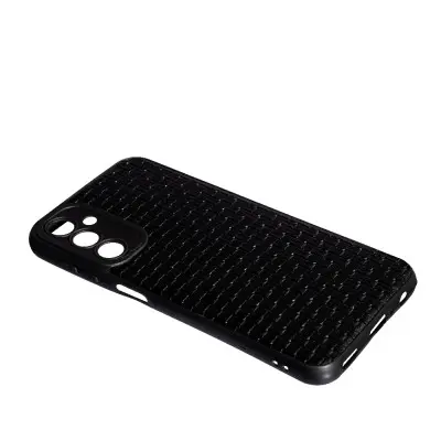 Чехол накладка Leather Samsung A245 (A24) Плетенка