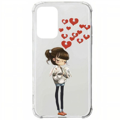 Чехол накладка Diamond Samsung A022 (A02-2021) №6 Девочка