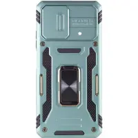 Чохол накладка Camshield Army Ring Xiaomi Poco X5 Pro Зелена /Light Green