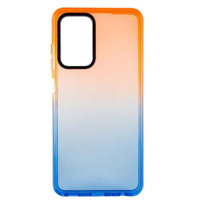 Чехол накладка Sunny Gradient Xiaomi Redmi Note 11/Note 11S Оранжевый/Голубой