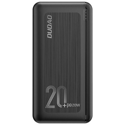 Универсальная мобильная батарея Повербанк Dudao K12pq 20W 20000mAh Черный