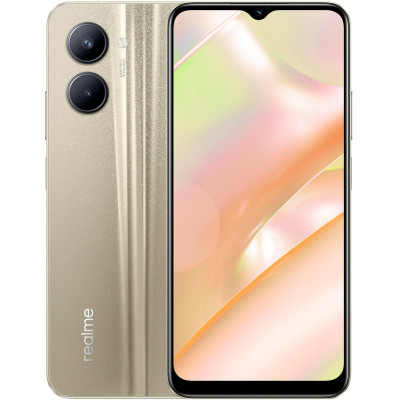 Смартфон Realme C33 4/128GB Sandy Gold, золотой