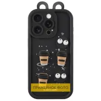 Чехол накладка Toys Ears iPhone 13 черная