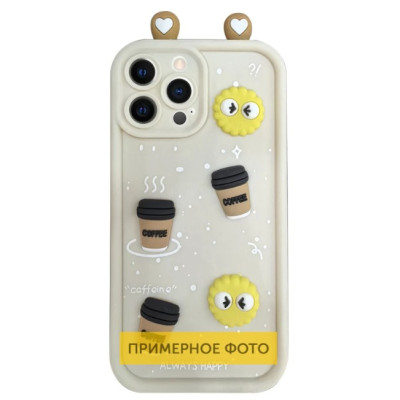 Чохол накладка Toys Ears Samsung A165 (A16) Рожева/Sand
