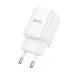 Мережевий зарядний пристрій Hoco C149A Charm PD30W+QC3.0 (30W) White, Білий