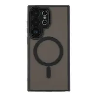Чехол накладка Magnetic Matte Magsafe Samsung S938 (S25 Ultra)  Черная