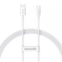 Кабель дата Baseus Superior 100W Type-C 1м Білий Кабель дата Baseus Superior 100W Type-C 1м Білий