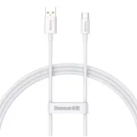 Кабель дата Baseus Superior 100W USB Type A - Type-C 1м Белый