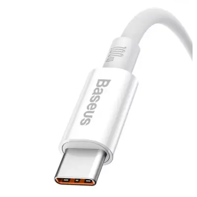 Кабель дата Baseus Superior 100W USB Type A - Type-C 1м Белый Кабель дата Baseus Superior 100W USB Type A - Type-C 1м Белый