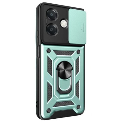 Чохол Накладка Serge Ring Camshield OPPO A3/ A3x/ A40m Зелена