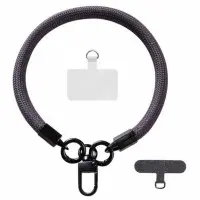 Шнурок (браслет) 10мм для смартфона Темно-сірий