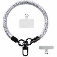 Шнурок (браслет) 10мм для смартфона Серебряный Шнурок (браслет) 10мм для смартфона Серебряный