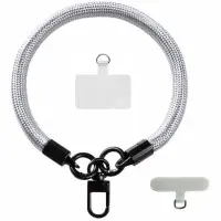 Шнурок (браслет) 10мм для смартфона Срібний