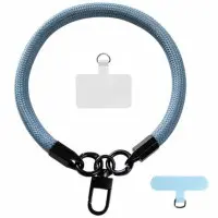 Шнурок (браслет) 10мм для смартфона Синій