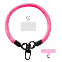 Шнурок (браслет) 10мм для смартфона Розовый/ Barbie Pink Шнурок (браслет) 10мм для смартфона Розовый/ Barbie Pink