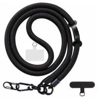 Шнурок для смартфона 120 cm (10мм) Черный