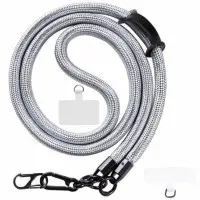 Шнурок для смартфона 120 cm (10мм) Срібний