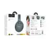 Беспроводные полноразмерные наушники Hoco W37 Bluetooth Headphones Stereo Smoky Blue, синие (уценка дефект упаковки)