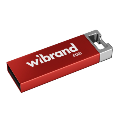 Флеш память USB 8Gb Wibrand Chameleon USB 2.0 Красная