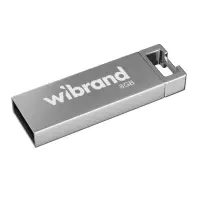 Флеш память USB 8Gb Wibrand Chameleon USB 2.0 Серебро