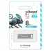 Флеш пам'ять USB 8Gb Wibrand Chameleon USB 2.0 Срібна