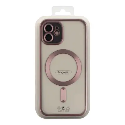 Чохол Накладка Metal Matte MagSafe iPhone 11 Рожева Чохол Накладка Metal Matte MagSafe iPhone 11 Рожева