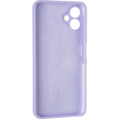 Чехол накладка Full Soft Samsung A065 (A06) Сиреневый