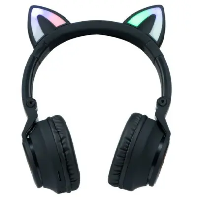 Беспроводные наушники Borofone BO18 Cat Черные Беспроводные наушники Borofone BO18 Cat Черные
