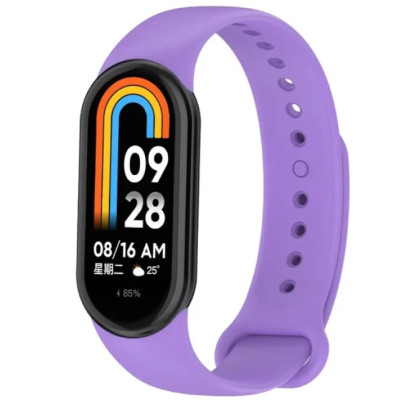 Ремешок Силикон Mi Band 8/9 Лаванда