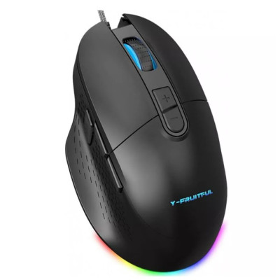 Провідна Миша USB M63 RGB, Чорний