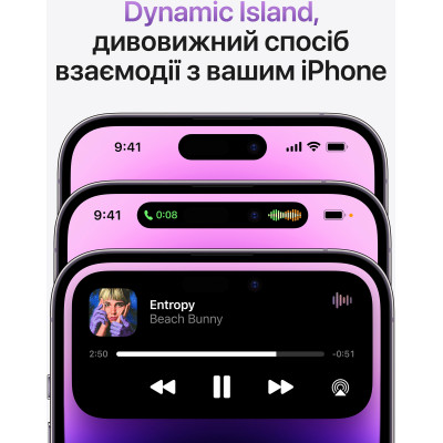 Смартфон Apple iPhone 14 Pro 256Gb Space Black, Космический черный (Б/У) (Идеальное состояние)