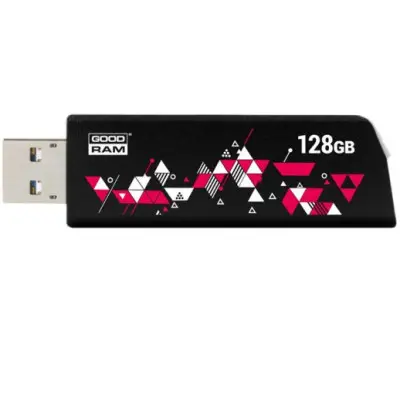 Флеш пам\'ять USB 128Gb Good Ram UCL (Click) Black, Чорний
