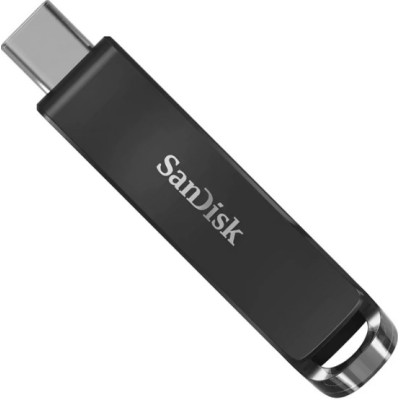 Флеш пам\'ять USB 128Gb SanDisk Cruzer Ultra Type-C Black, Чорний