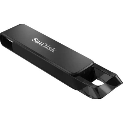 Флеш пам\'ять USB 128Gb SanDisk Cruzer Ultra Type-C Black, Чорний