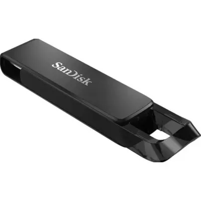 Флеш пам\'ять USB 128Gb SanDisk Cruzer Ultra Type-C Black, Чорний
