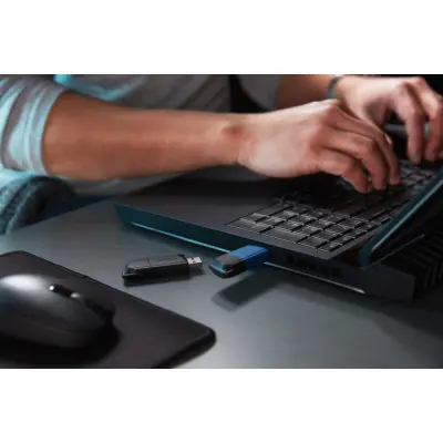 Флеш память USB 64Gb Kingston DT Exodia M USB 3.2 Черно-голубой